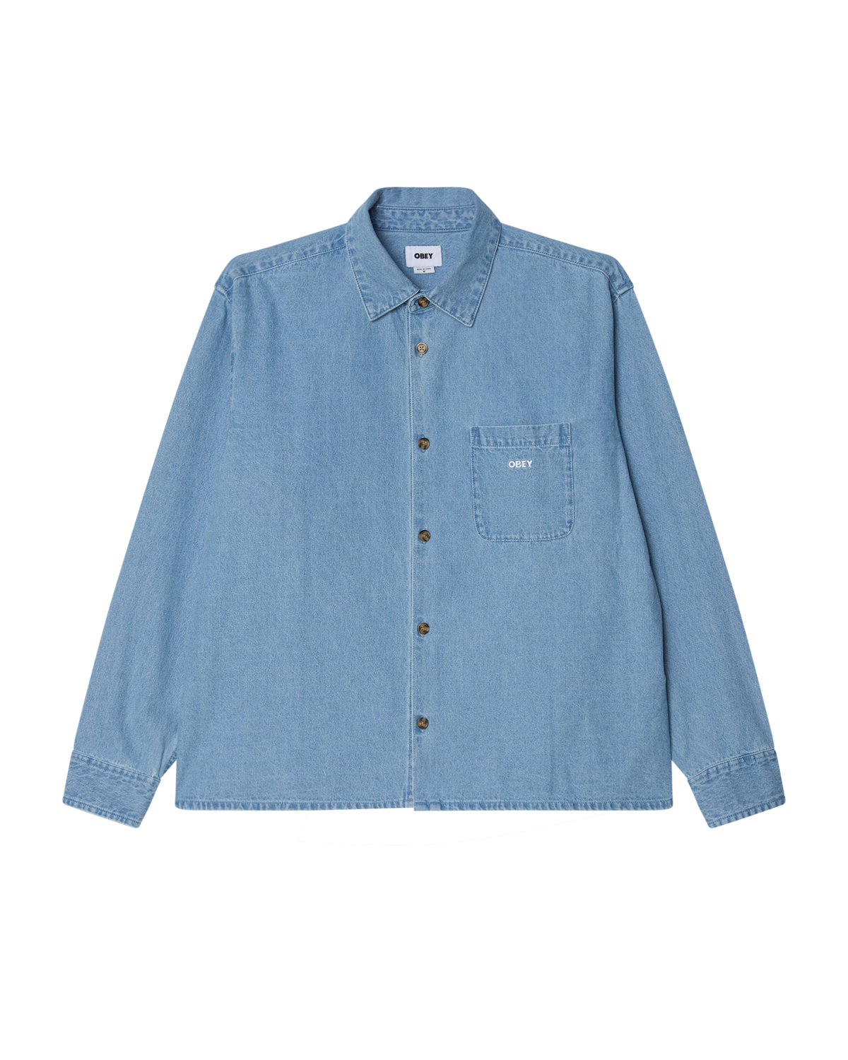 PABLO DENIM SHIRT - LIGHT INDIGO