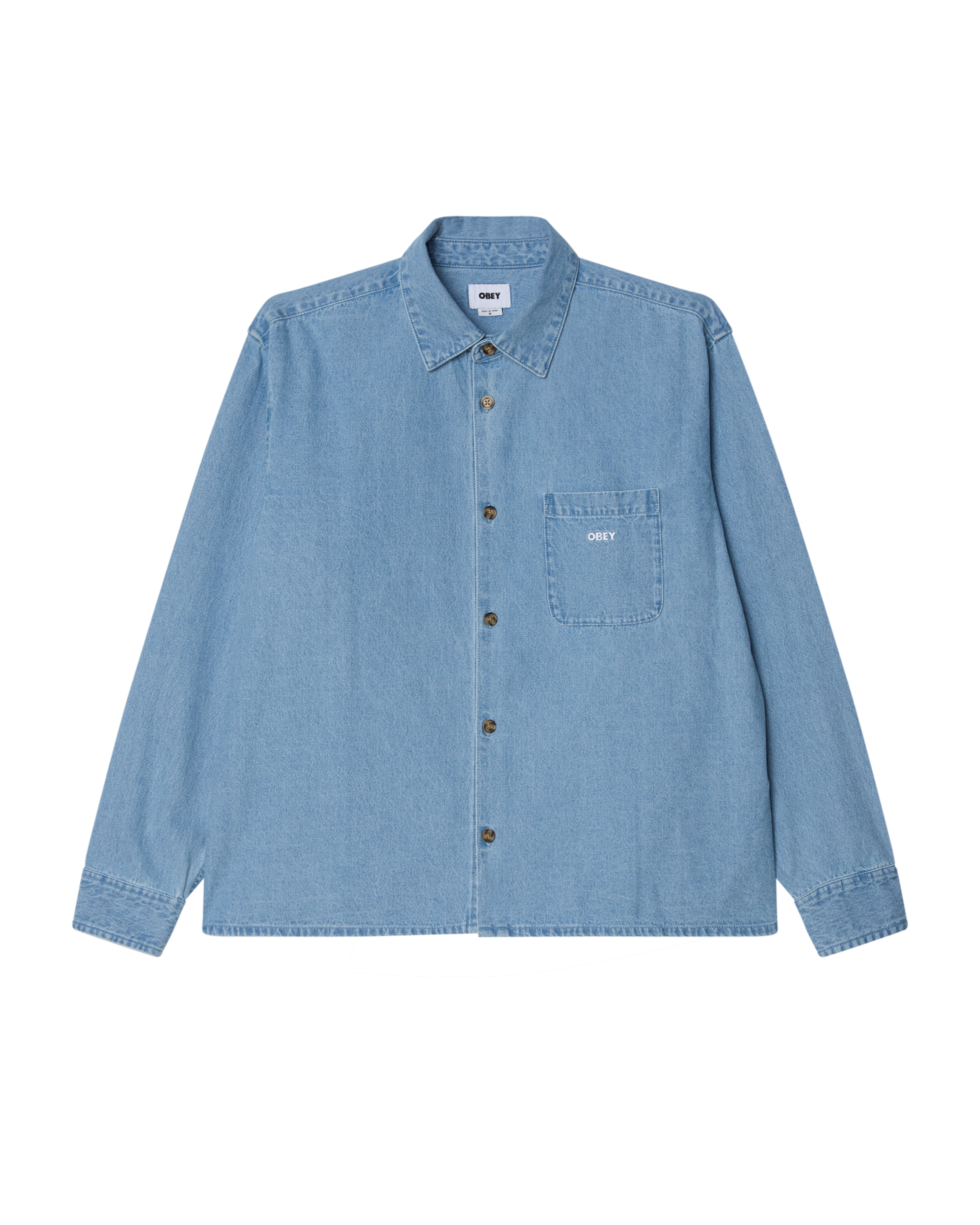 PABLO DENIM SHIRT - LIGHT INDIGO
