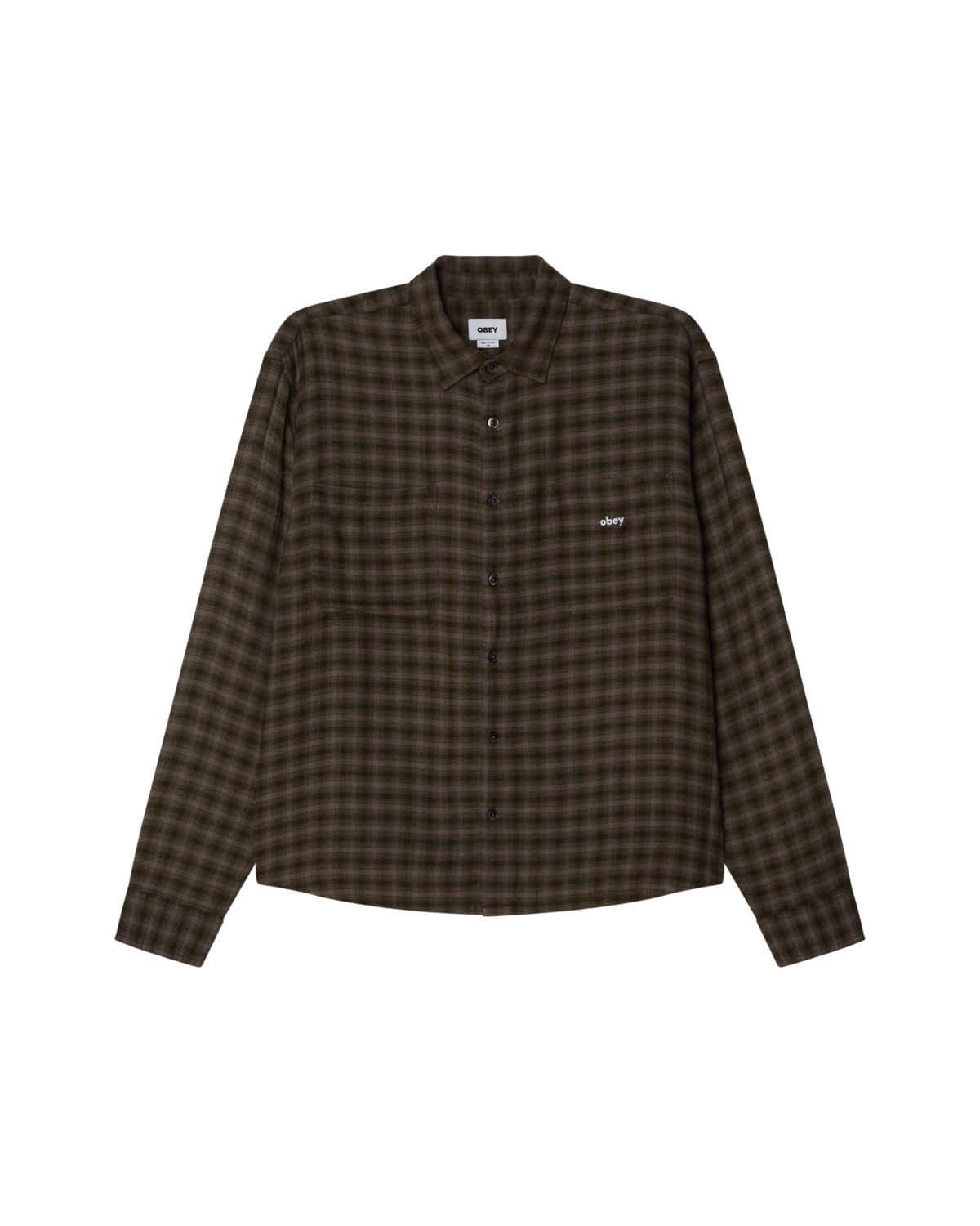 CLARENCE SHIRT - KOMBU GREEN MULTI
