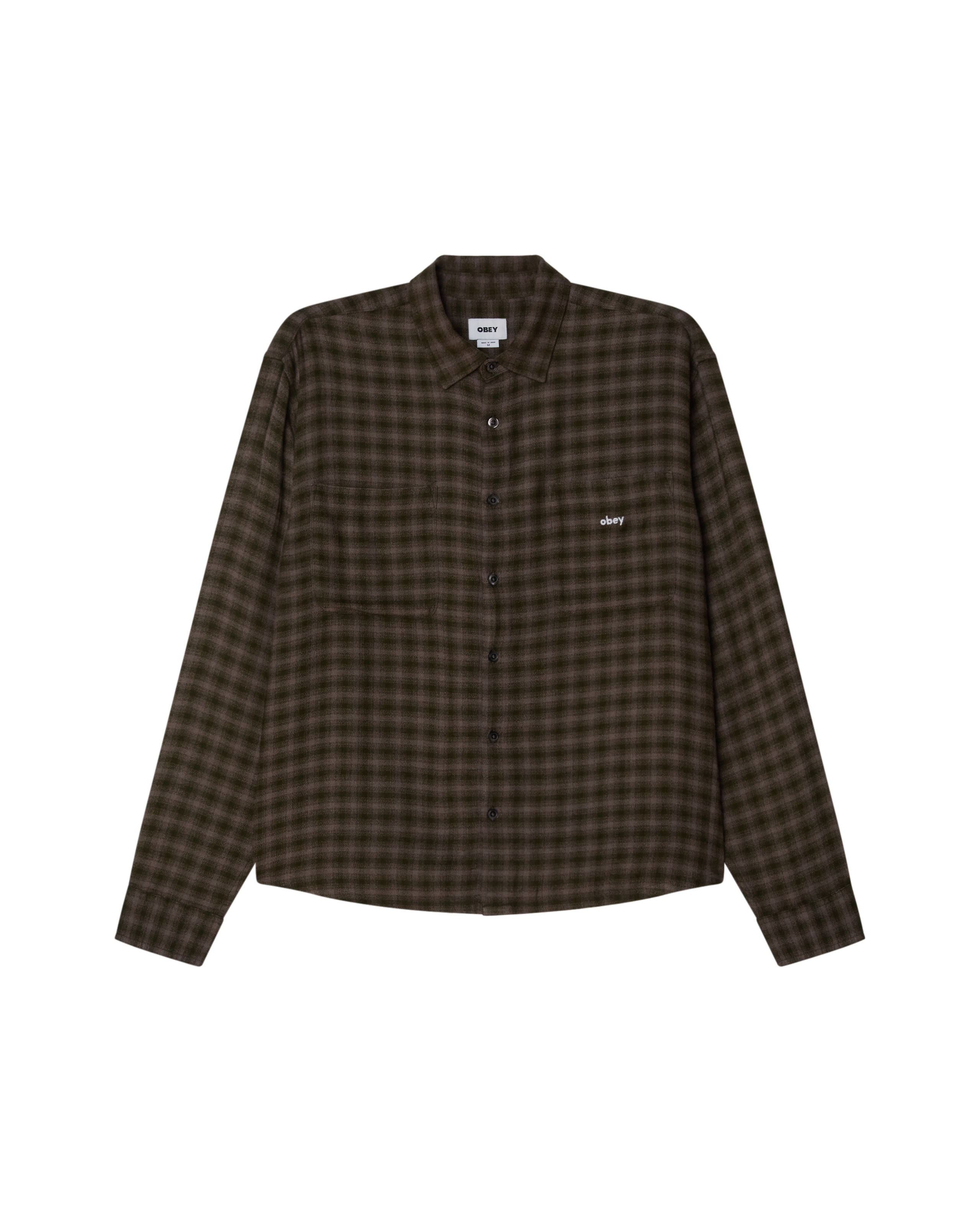 CLARENCE SHIRT - KOMBU GREEN MULTI