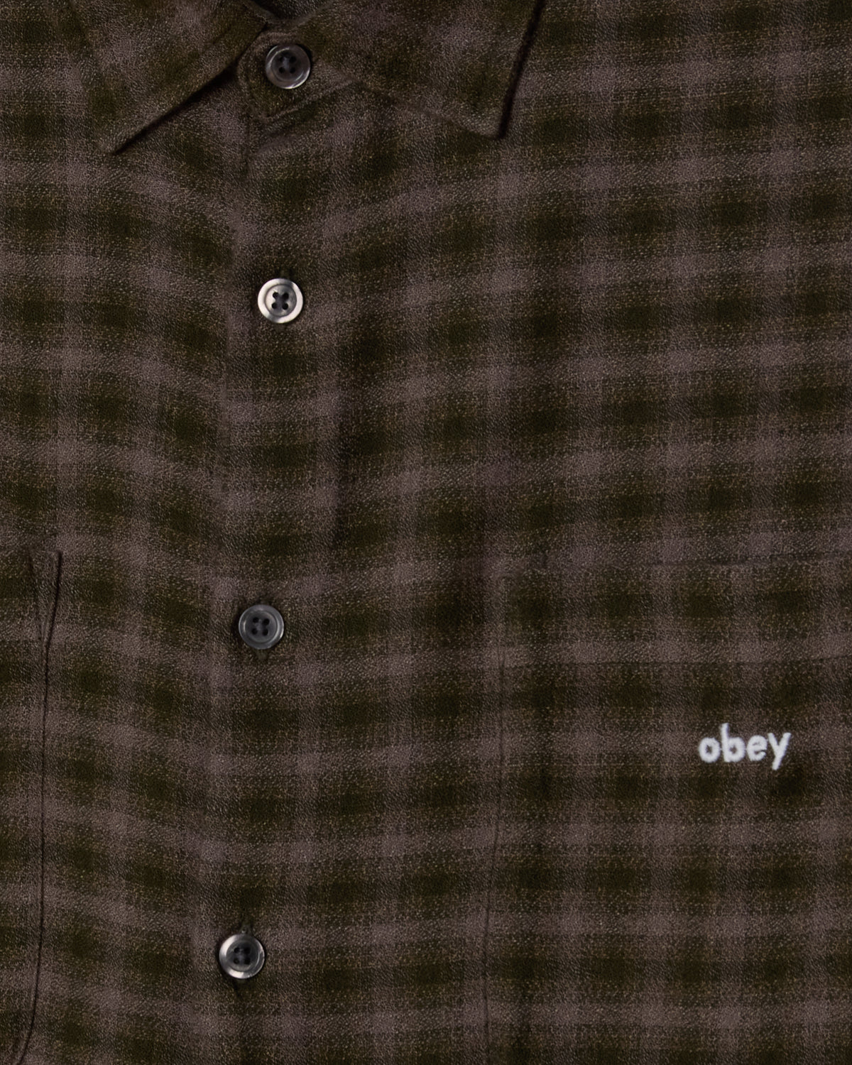 CLARENCE SHIRT - KOMBU GREEN MULTI