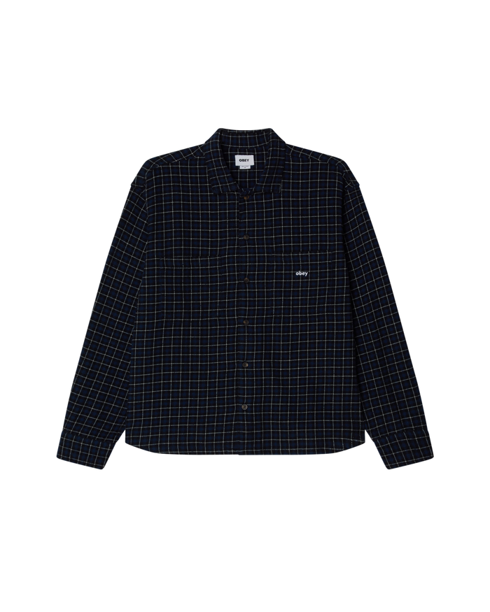 ADAMS WOVEN - ACADEMY NAVY MULTI