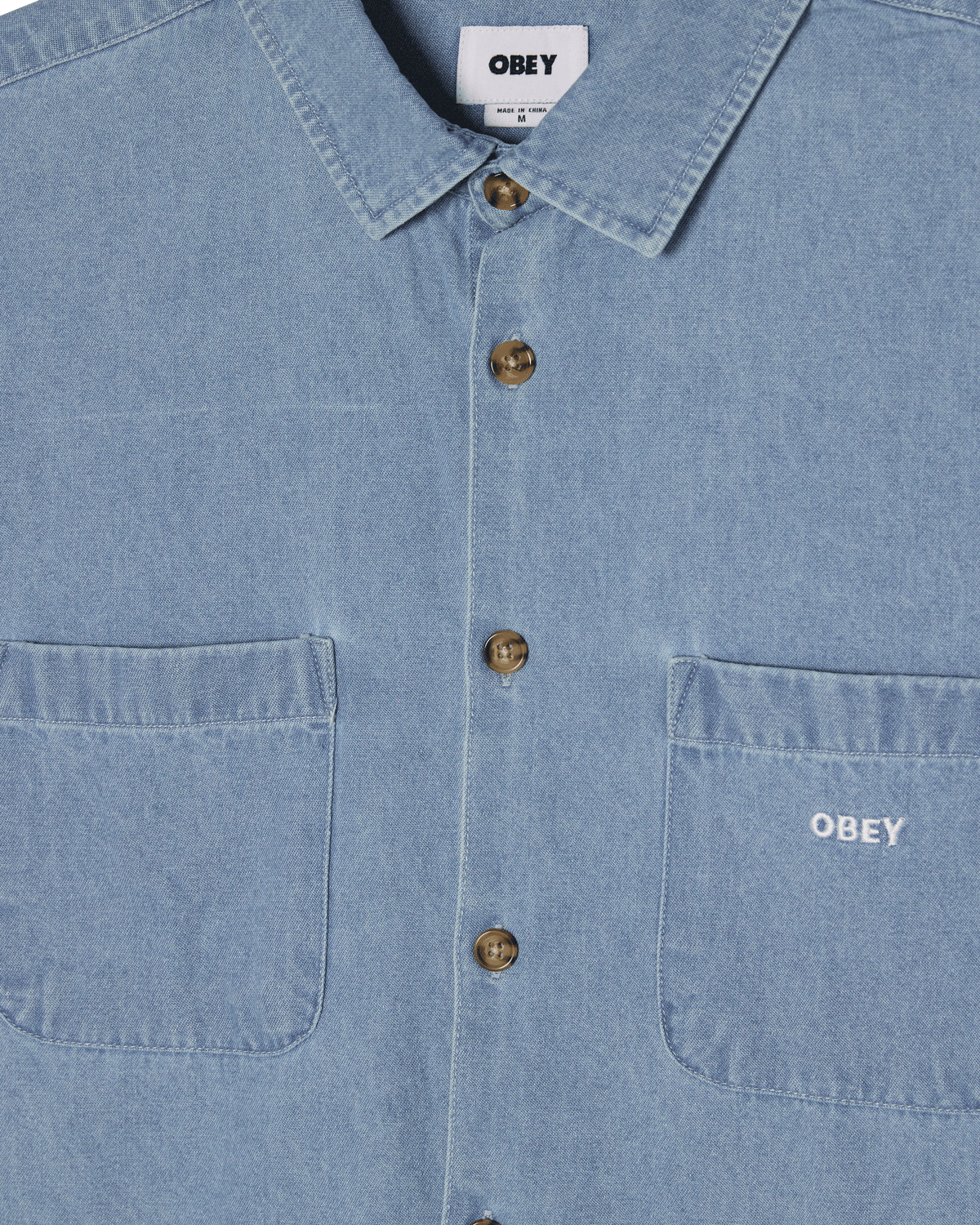 CHARLIE DENIM WOVEN - LIGHT INDIGO