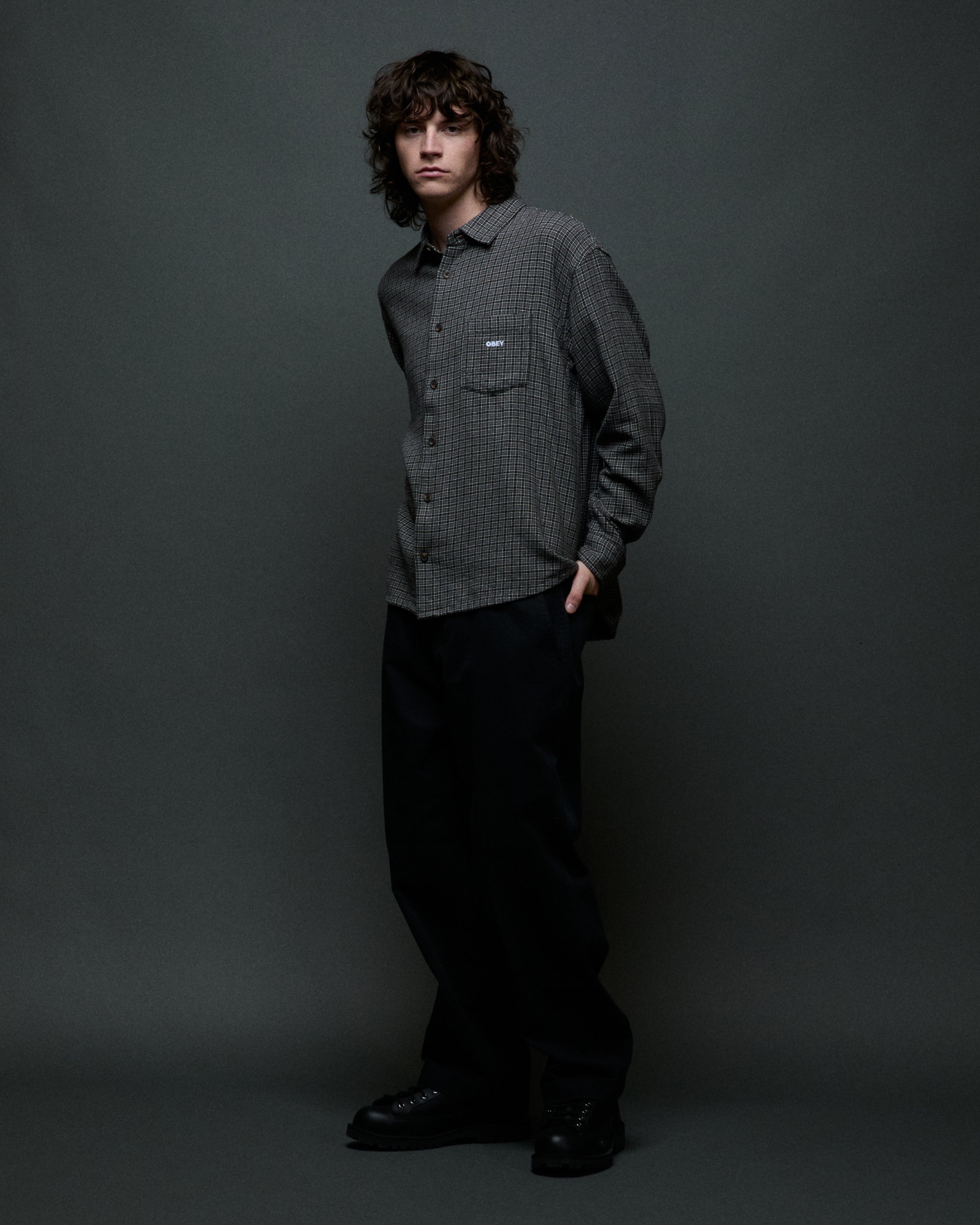 BIGWIG JACK SHIRT - BLACK MULTI