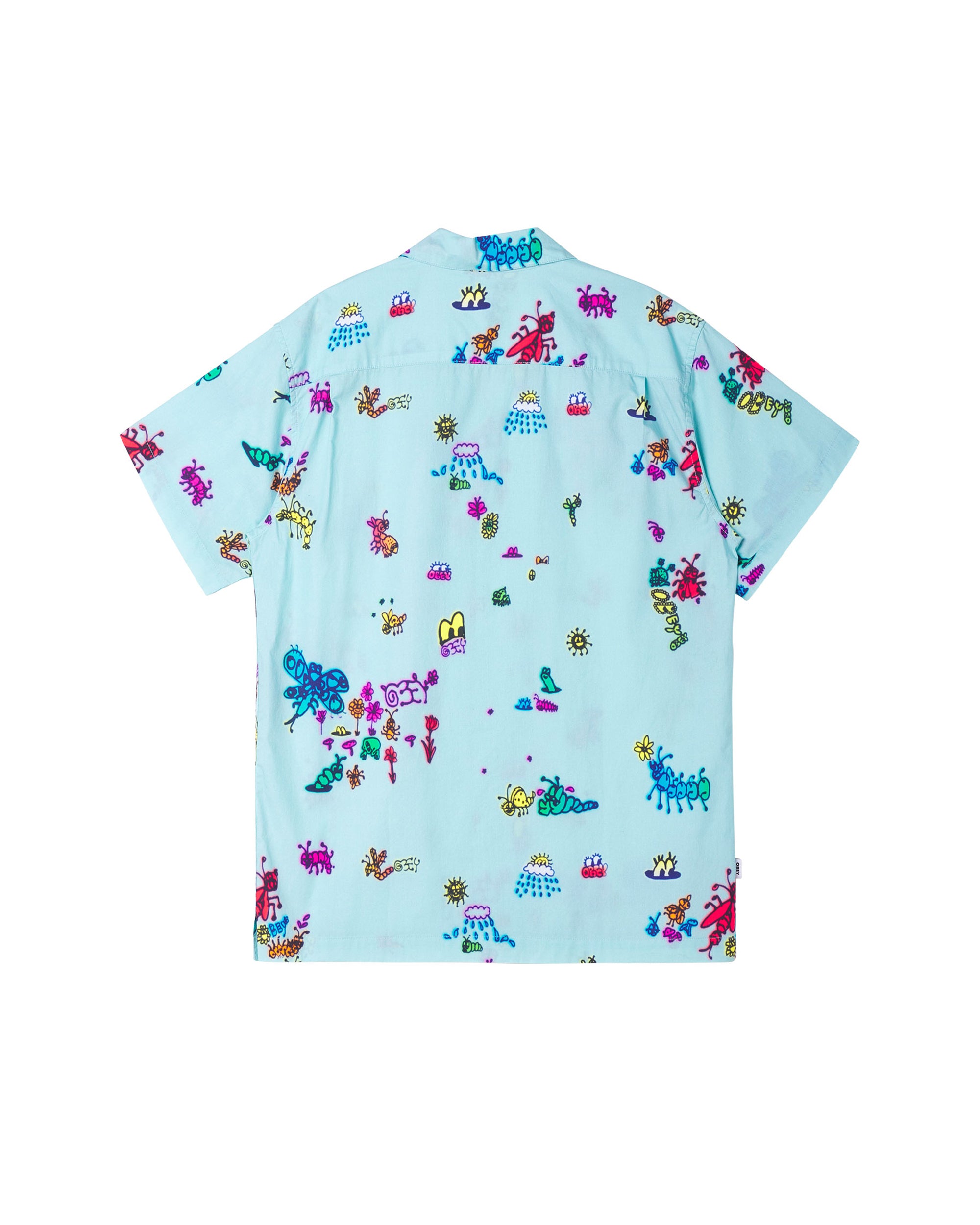 DOODLES SS SHIRT - PURE WATER MULTI