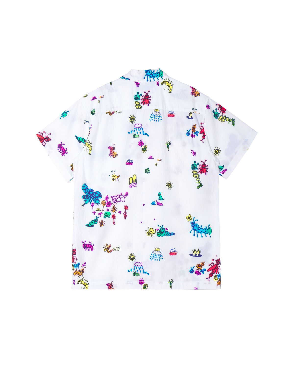 DOODLES WOVEN - WHITE MULTI