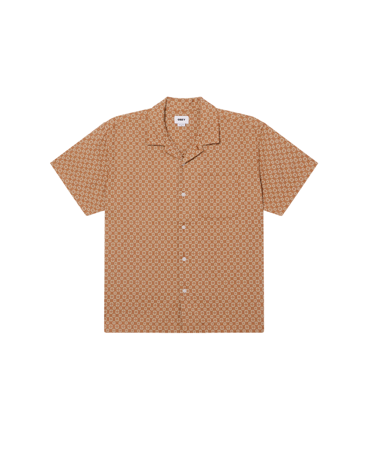 ADRIAN SS SHIRT - ABBEY STONE MULTI