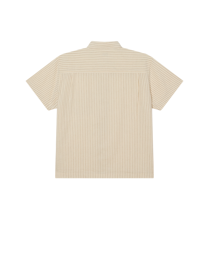 ALAN SS SHIRT - UNBLEACHED MULTI