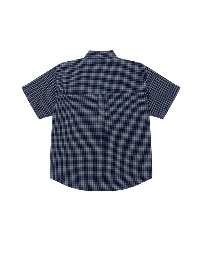 BIGWIG IAN SS SHIRT - ACADEMY NAVY MULTI
