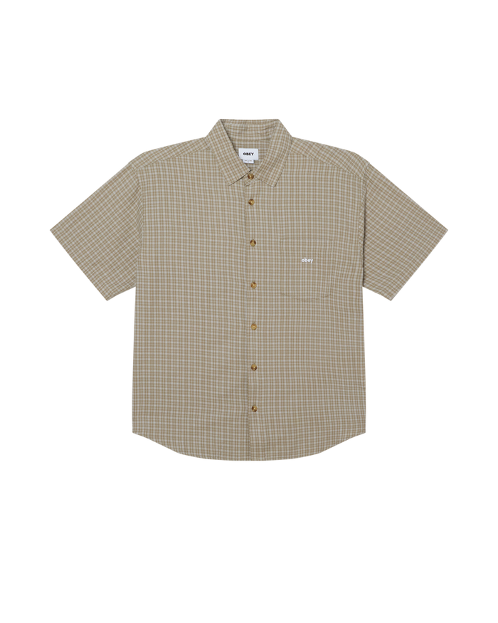 BIGWIG IAN SS SHIRT - DRIED SAGE MULTI