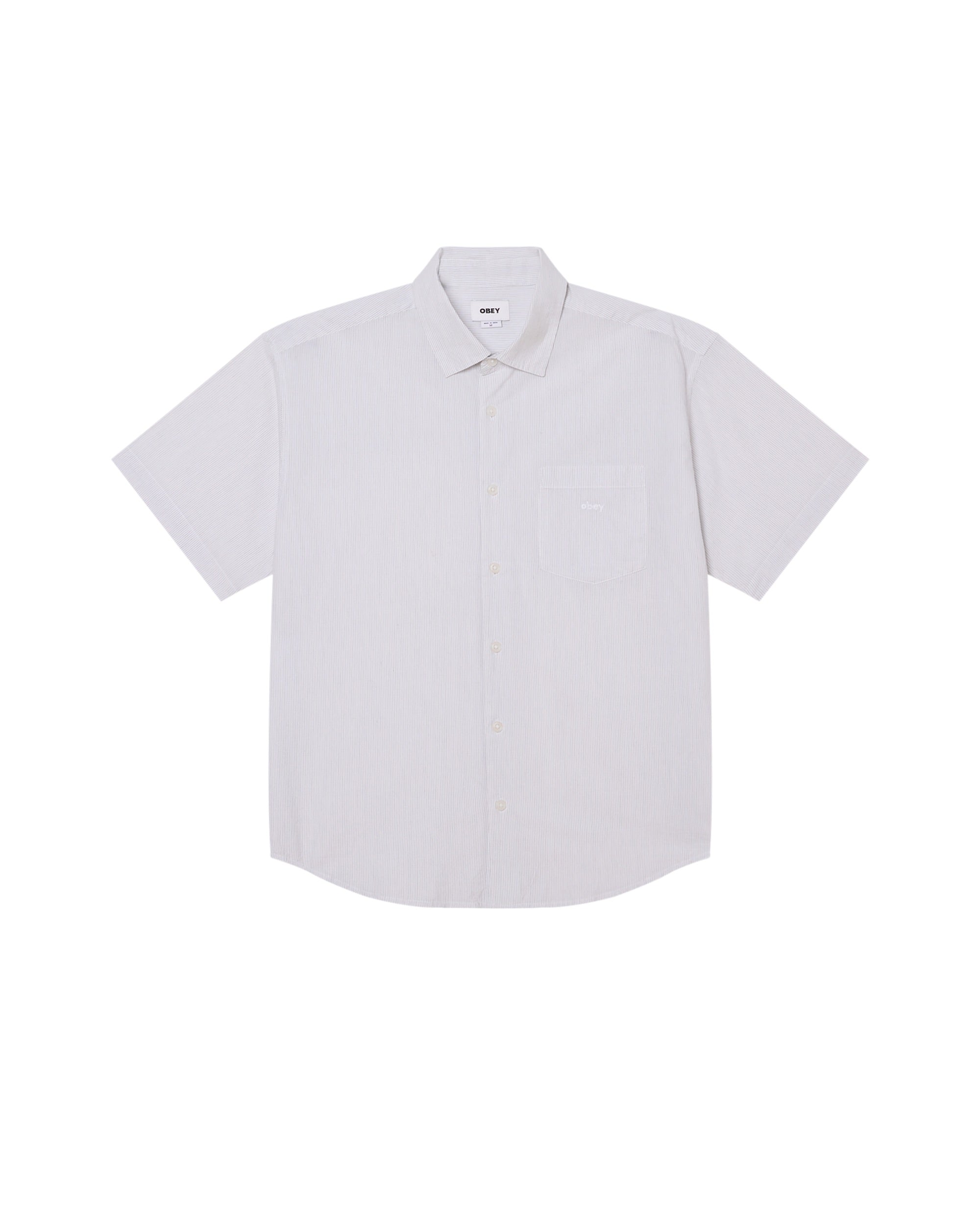 BIGWIG JAMIE SS SHIRT - WHITE MULTI