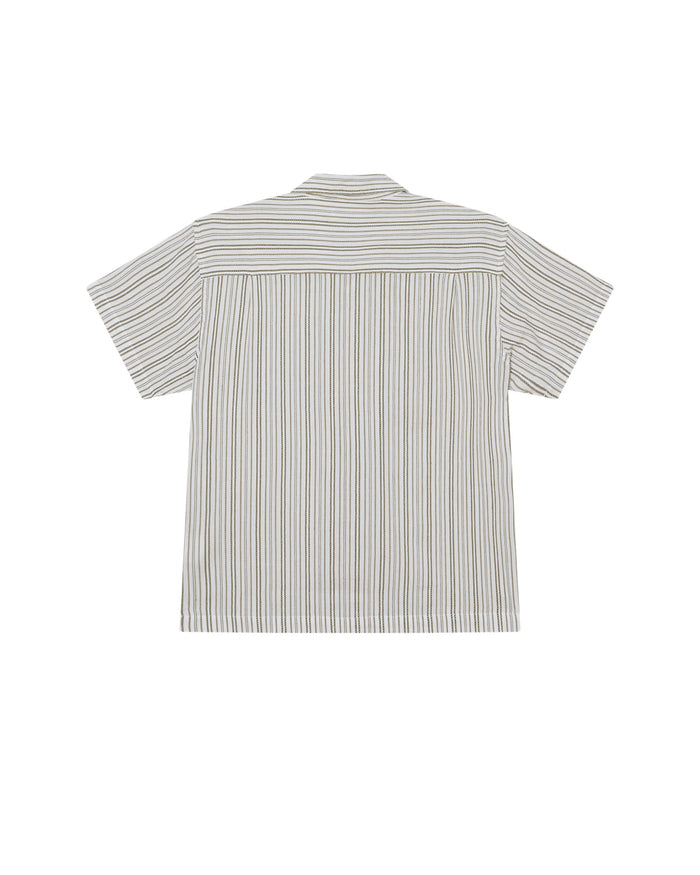 EVANS WOVEN - MOSS GREEN MULTI