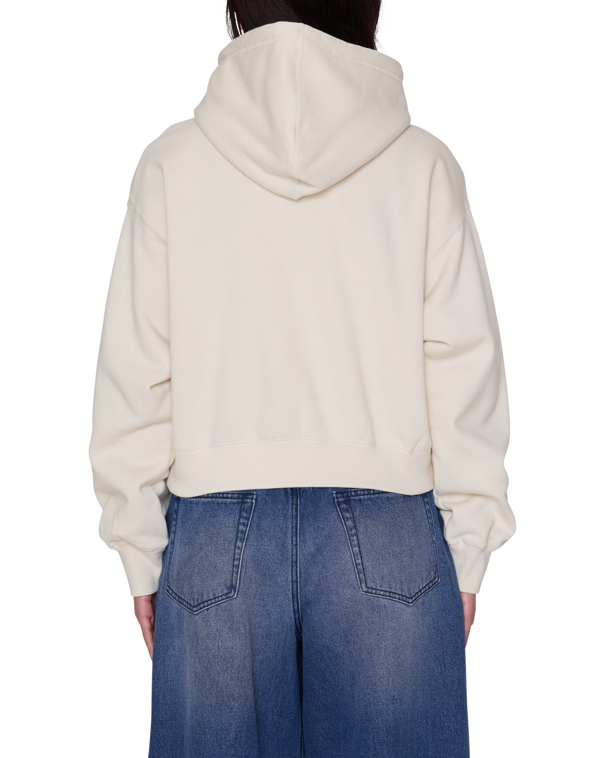 OBEY STUDIOS COLLEGIATE PULLOVER - SILVER BIRCH