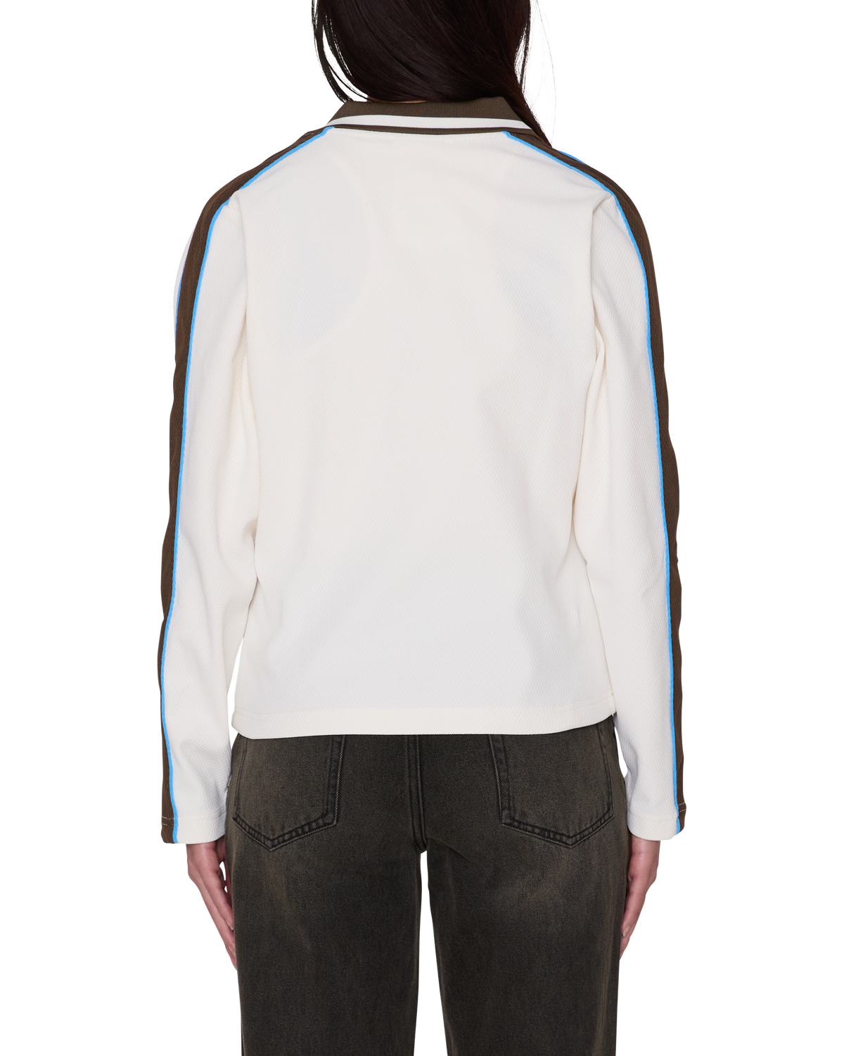 AREN LS POLO - UNBLEACHED MULTI