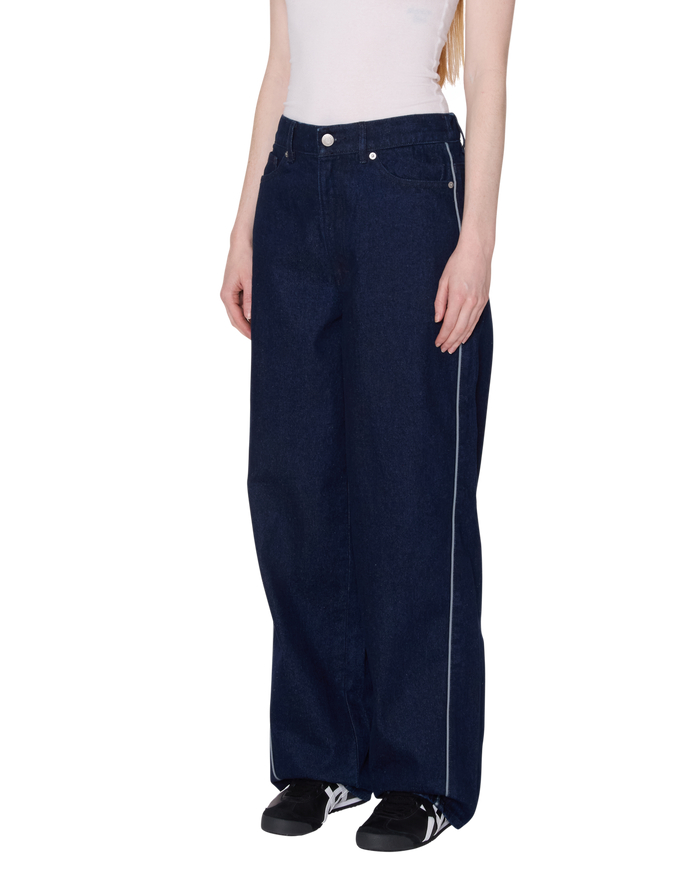 ALLOY PIPING DENIM - RINSE