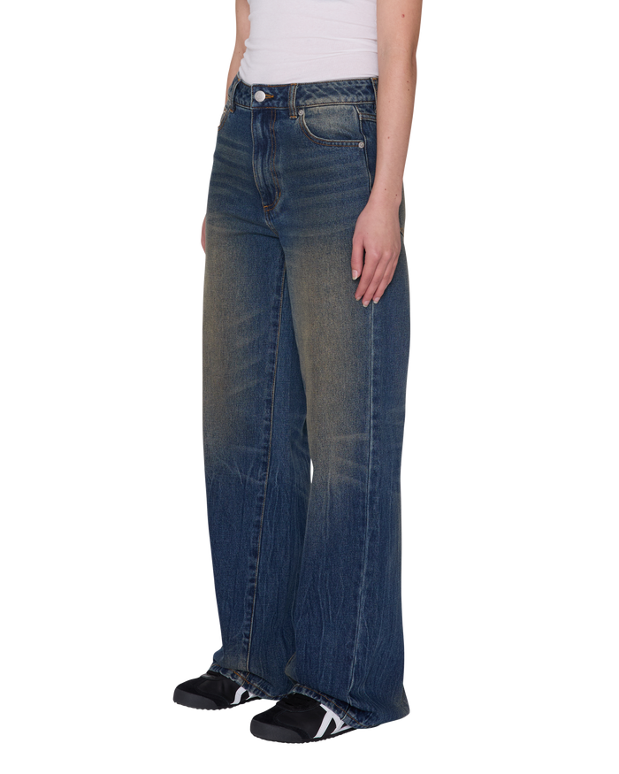 ELARA 5 POCKET DENIM - BLACK MOCHA WASH