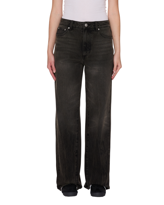 ELARA 5 POCKET DENIM - OIL STANIED WASH