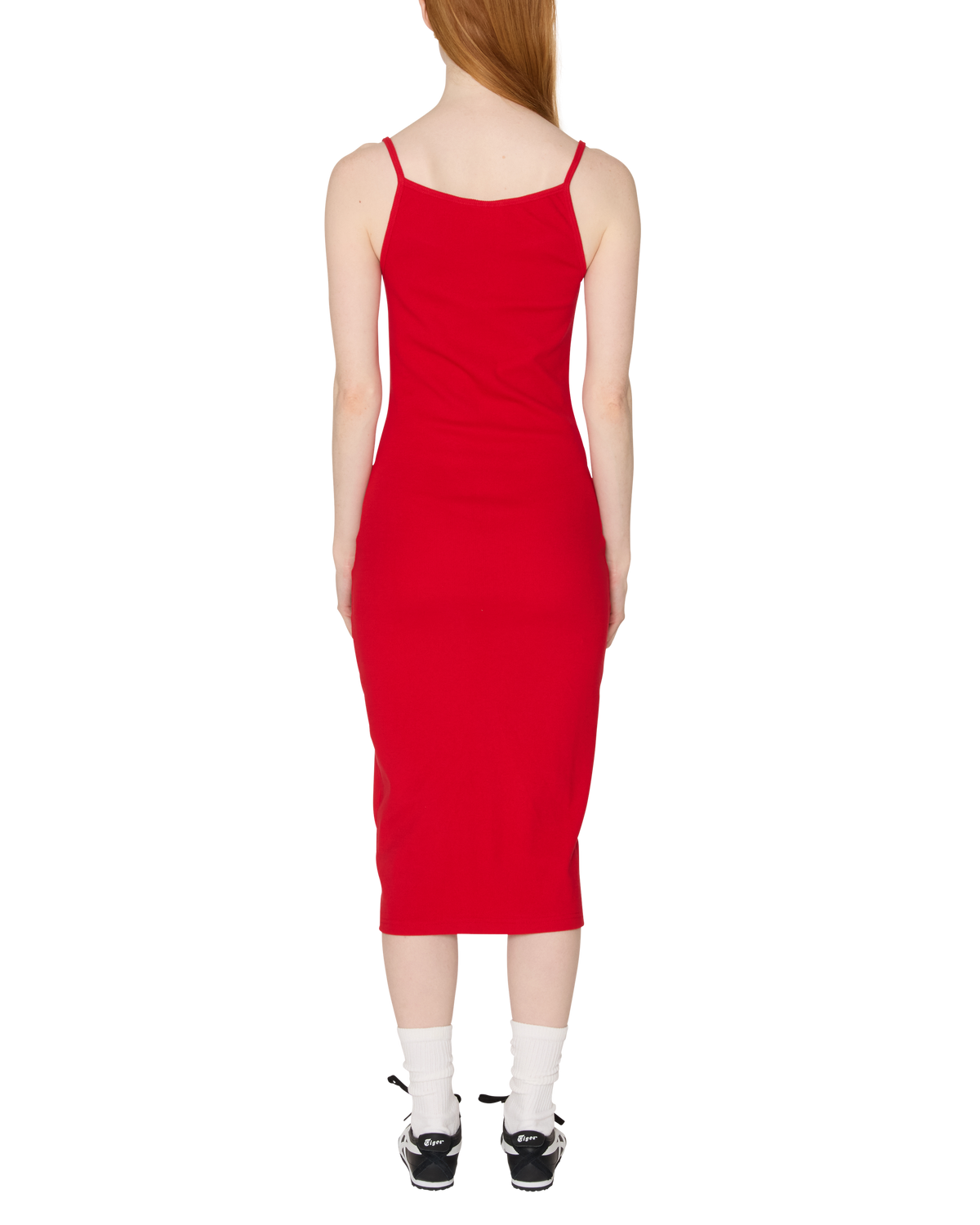 BIANCA LONG TANK DRESS - CHERRY