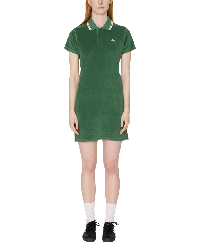LUCIA POLO DRESS - GREEN