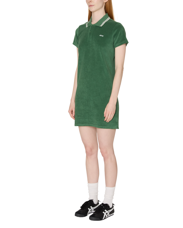LUCIA POLO DRESS - GREEN