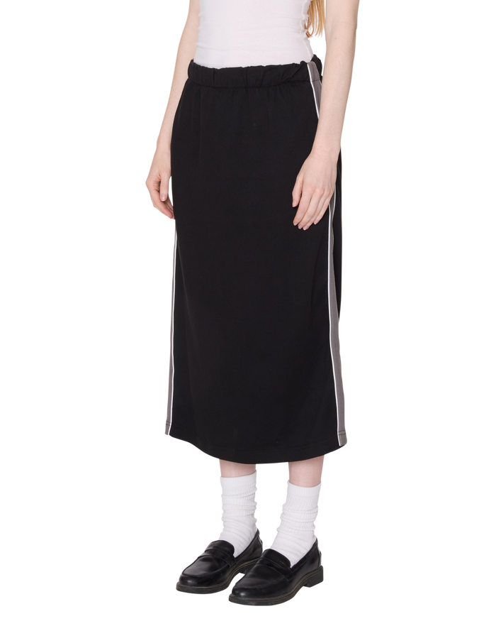 MALIA TRACK SKIRT - BLACK