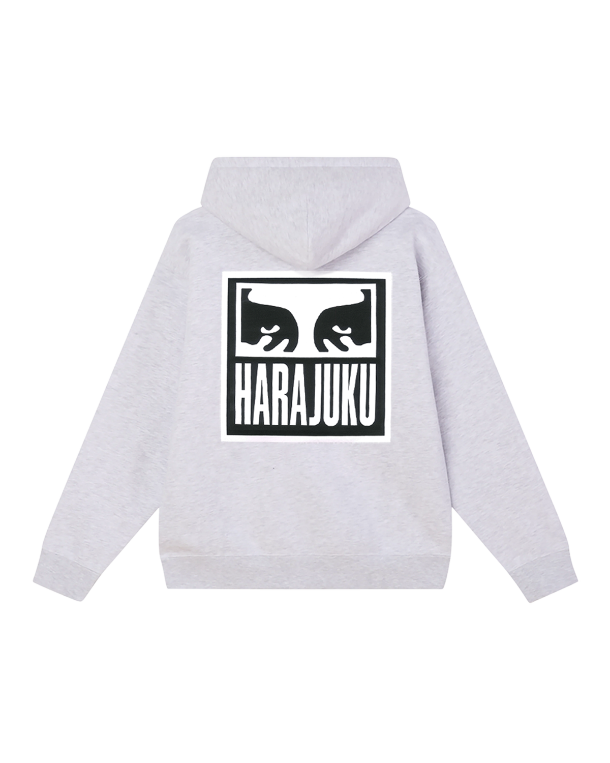 OBEY HARAJUKU EYES HOODIE - Ash – OBEY CLOTHING JP