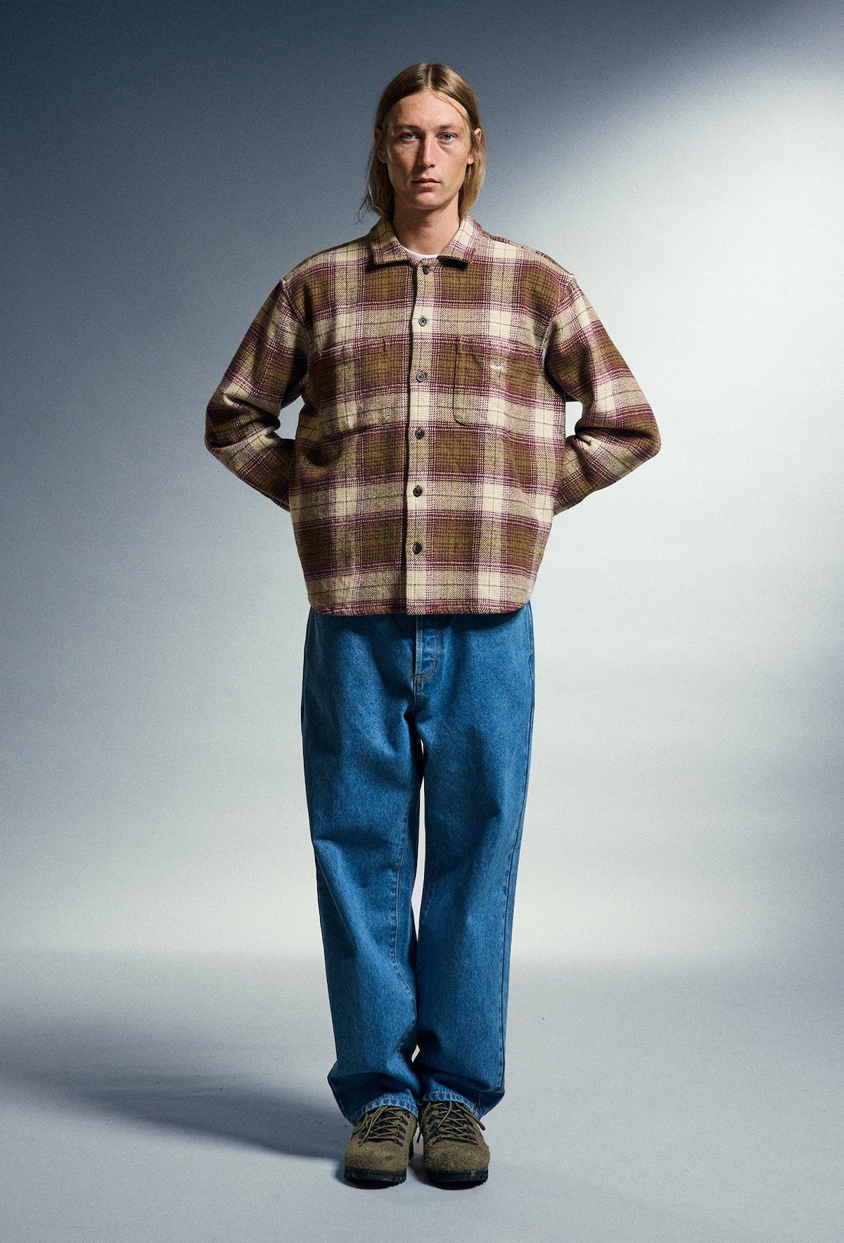 LAUREL SHIRT - MOSS GREEN MULTI