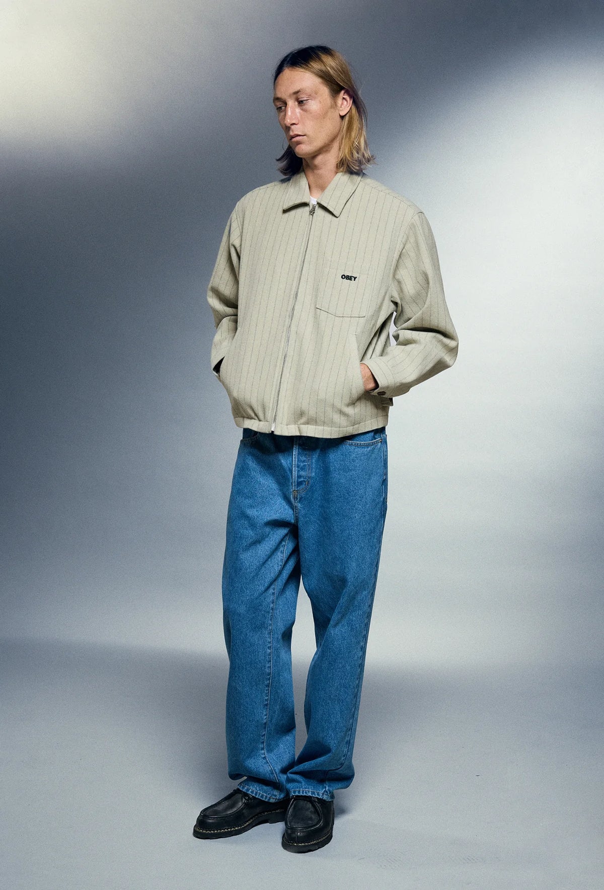 BIGWIG BAGGY DENIM - STONE WASH INDIGO