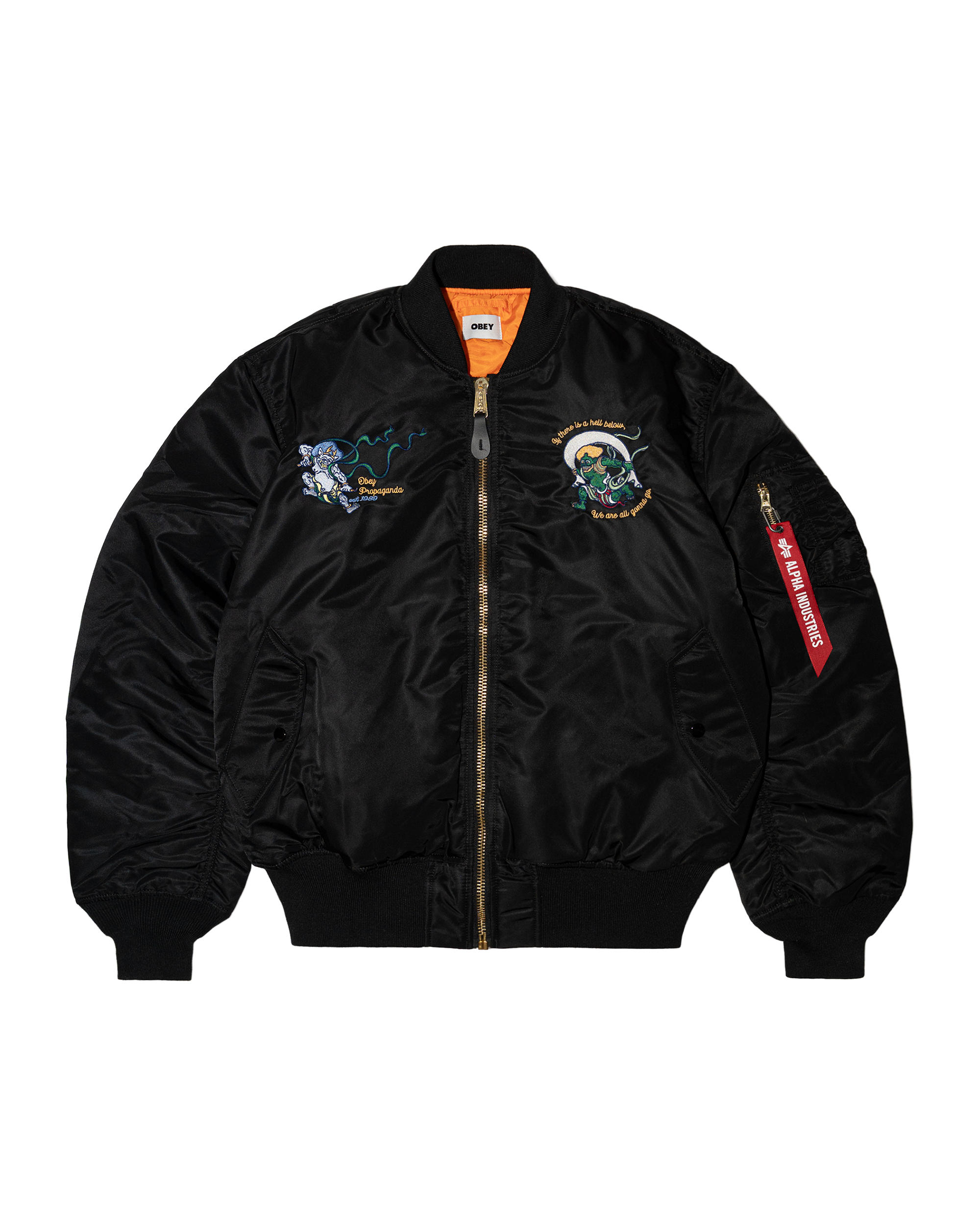 OBEY WELCOME TO JAPAN 2026 MA-1 - Black – OBEY CLOTHING JP OBEY WELCOME TO JAPAN 2026 MA-1 - Black – OBEY CLOTHING JP