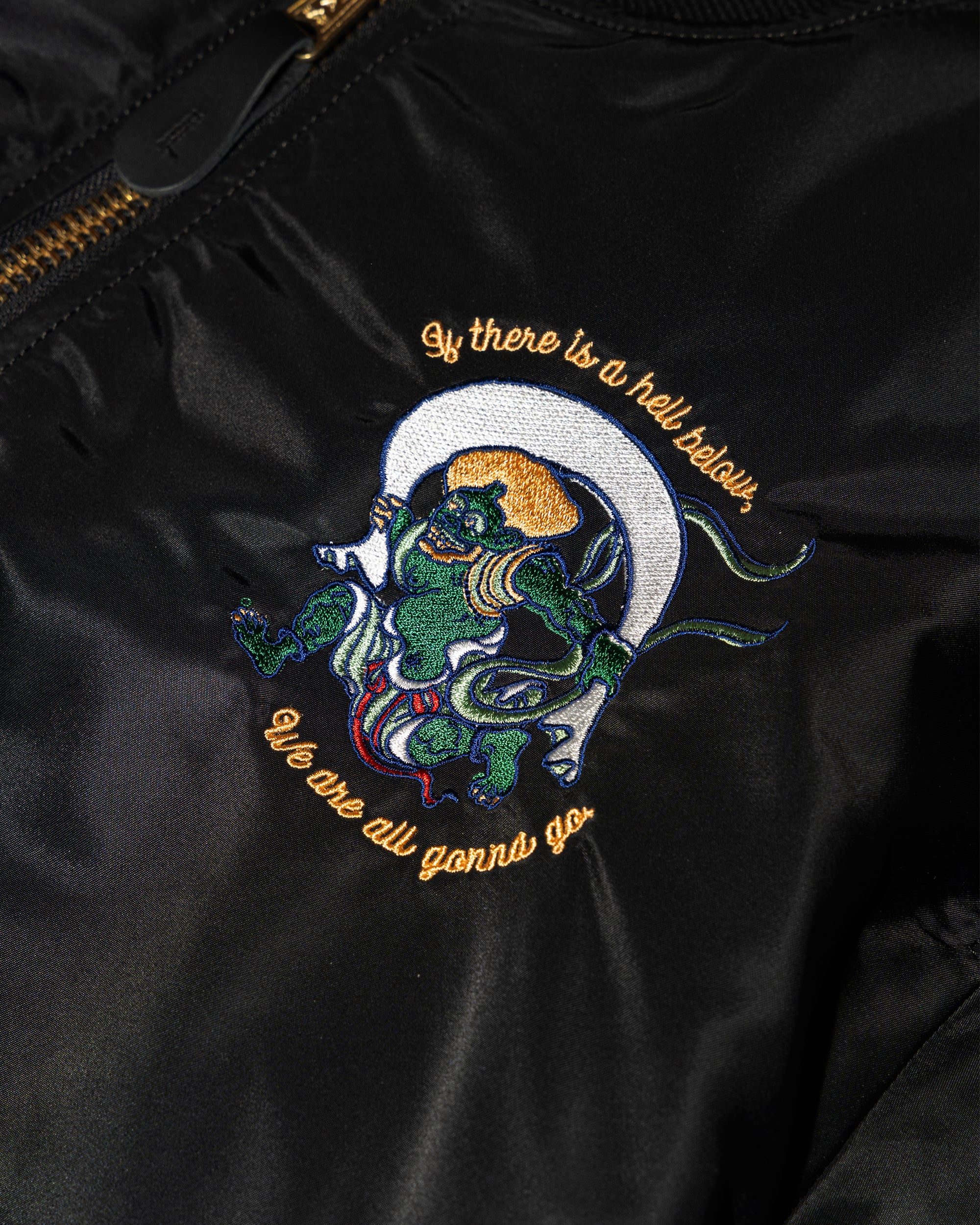 OBEY WELCOME TO JAPAN 2026 MA-1 - Black