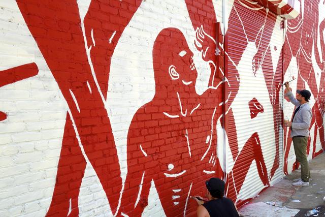 Cleon Peterson Mural