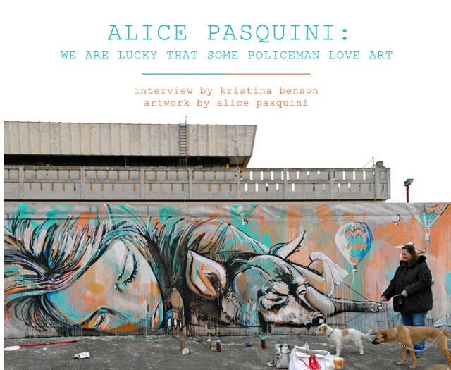 ALICE PASQUINI FEATURE