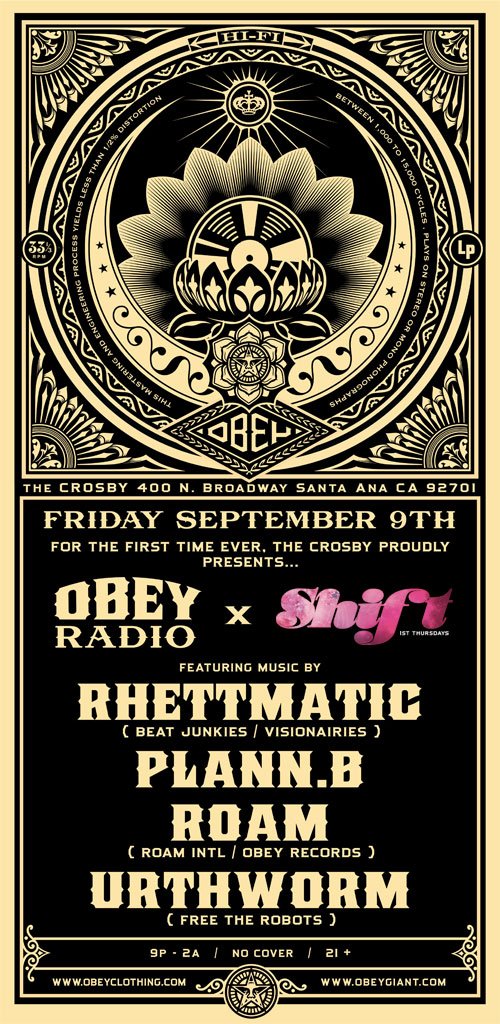 OBEY Your Eardrums