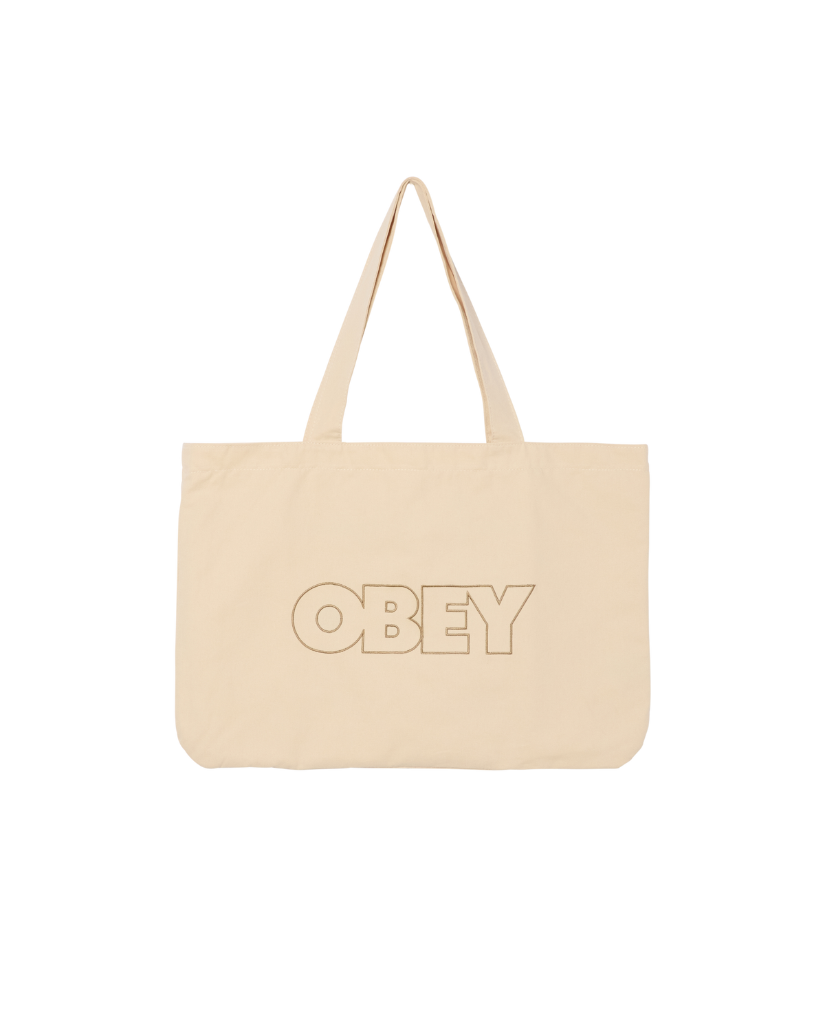 OUTLINE CANVAS TOTE BAG - NATURAL