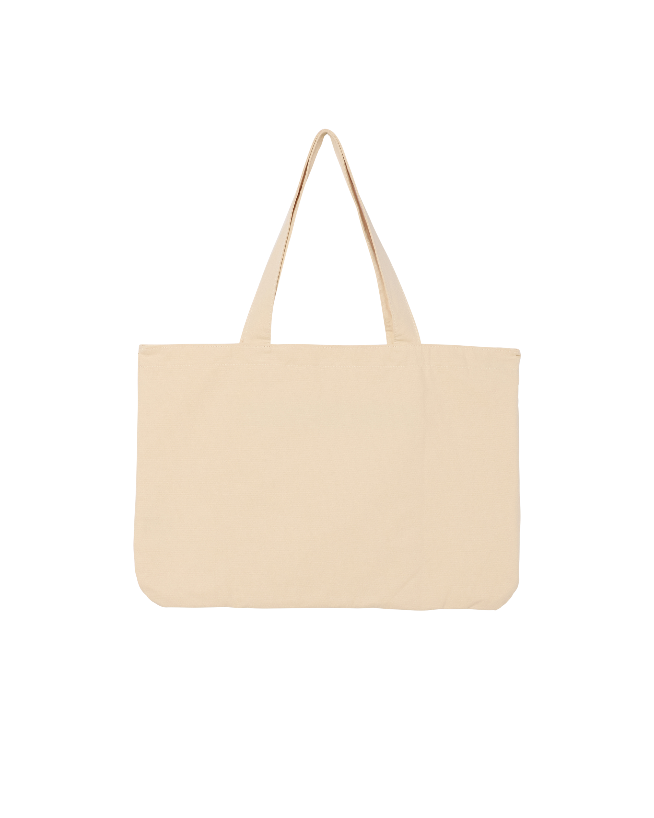OUTLINE CANVAS TOTE BAG - NATURAL