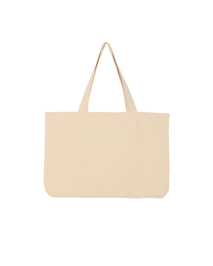 OUTLINE CANVAS TOTE BAG - NATURAL