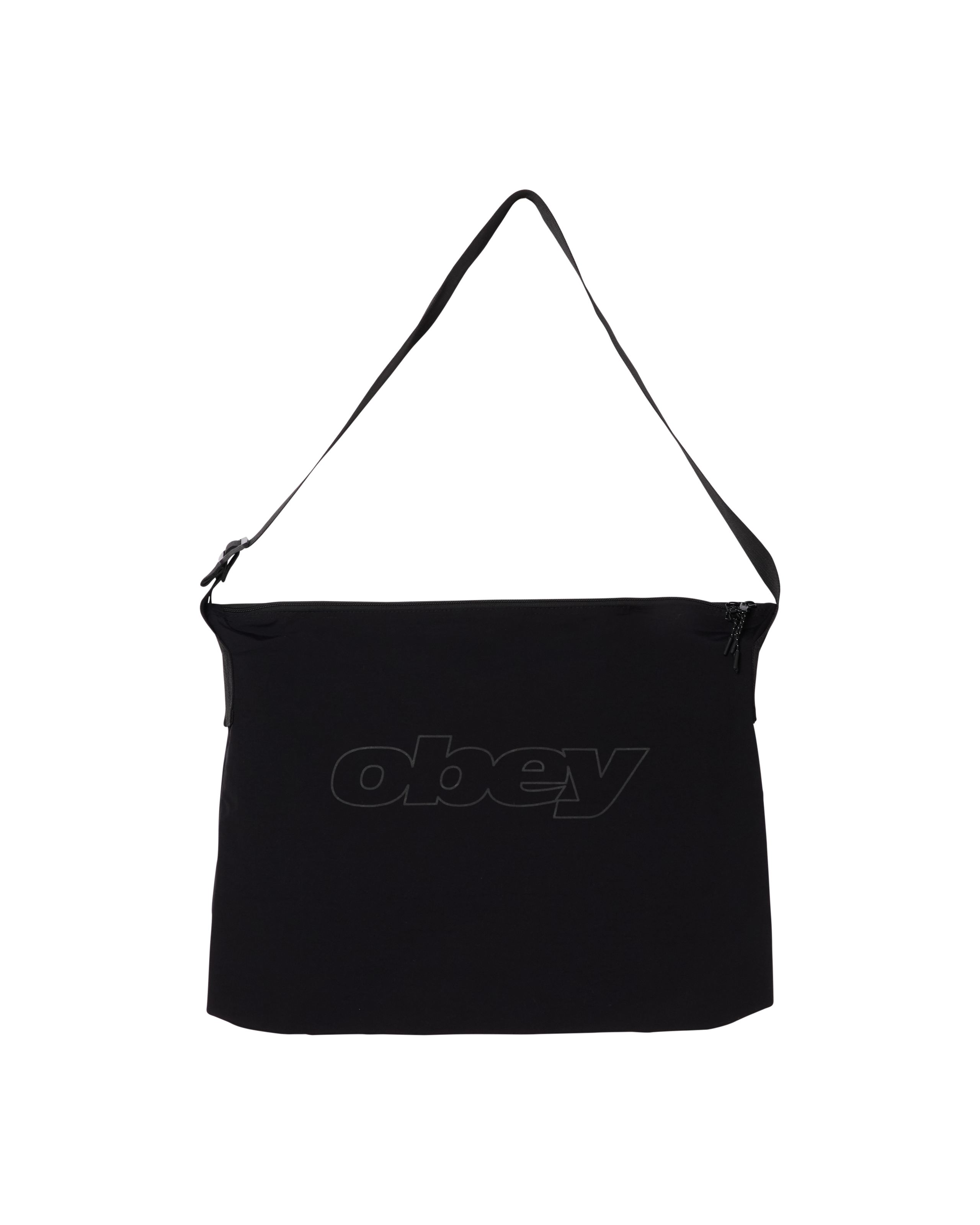 EXPLORER MESSENGER BAG - BLACK