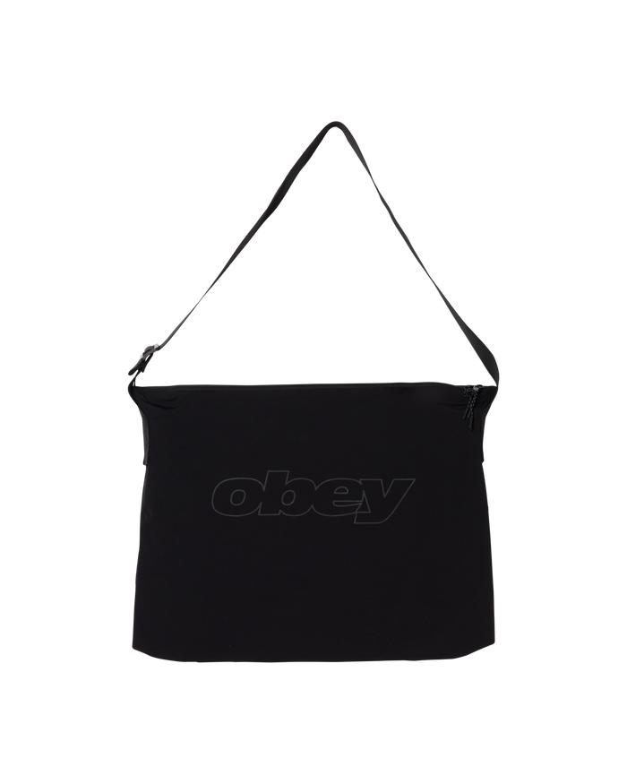 EXPLORER MESSENGER BAG - BLACK
