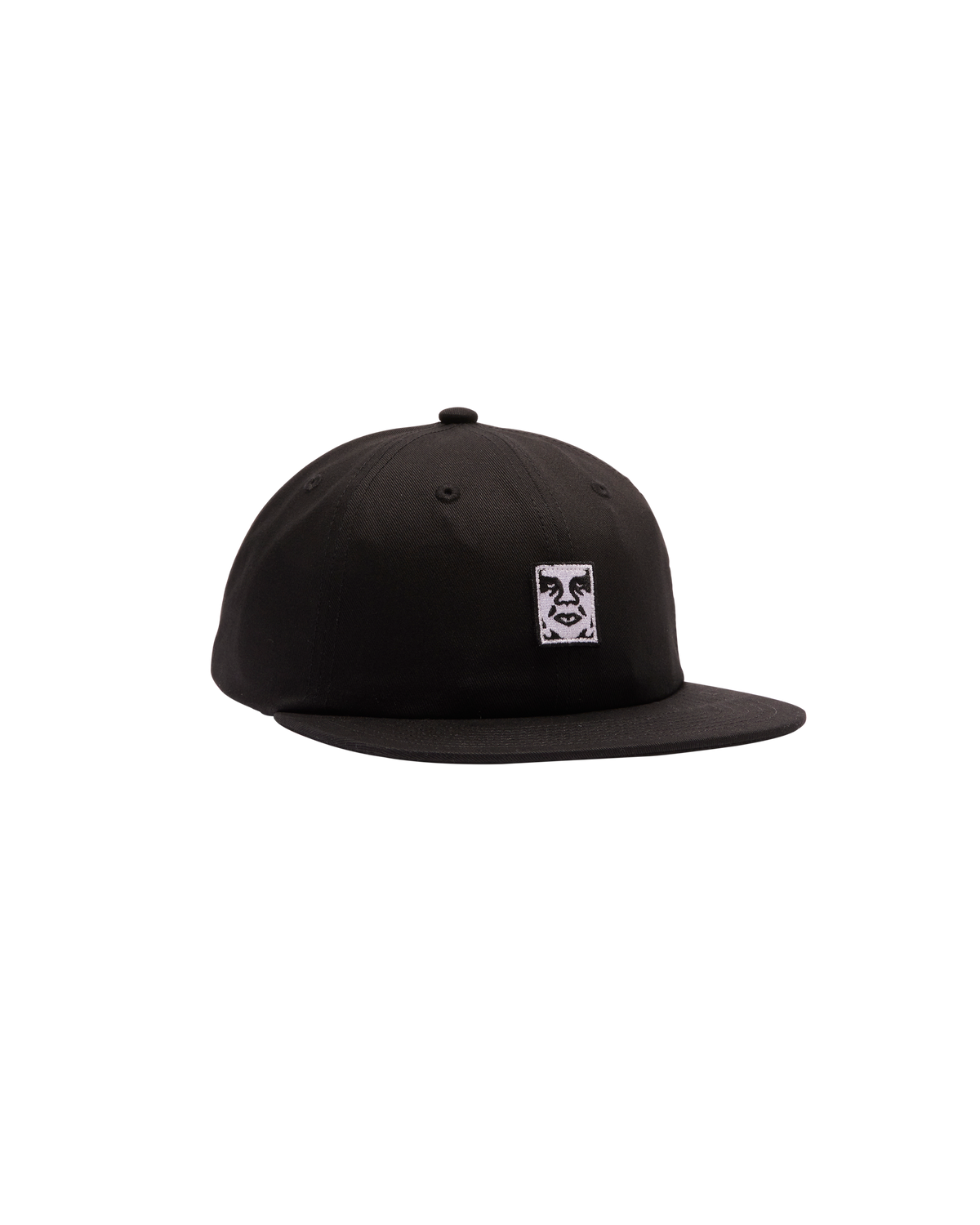ICON PATCH 6 PANEL STRAPBACK - PIGMENT BLACK