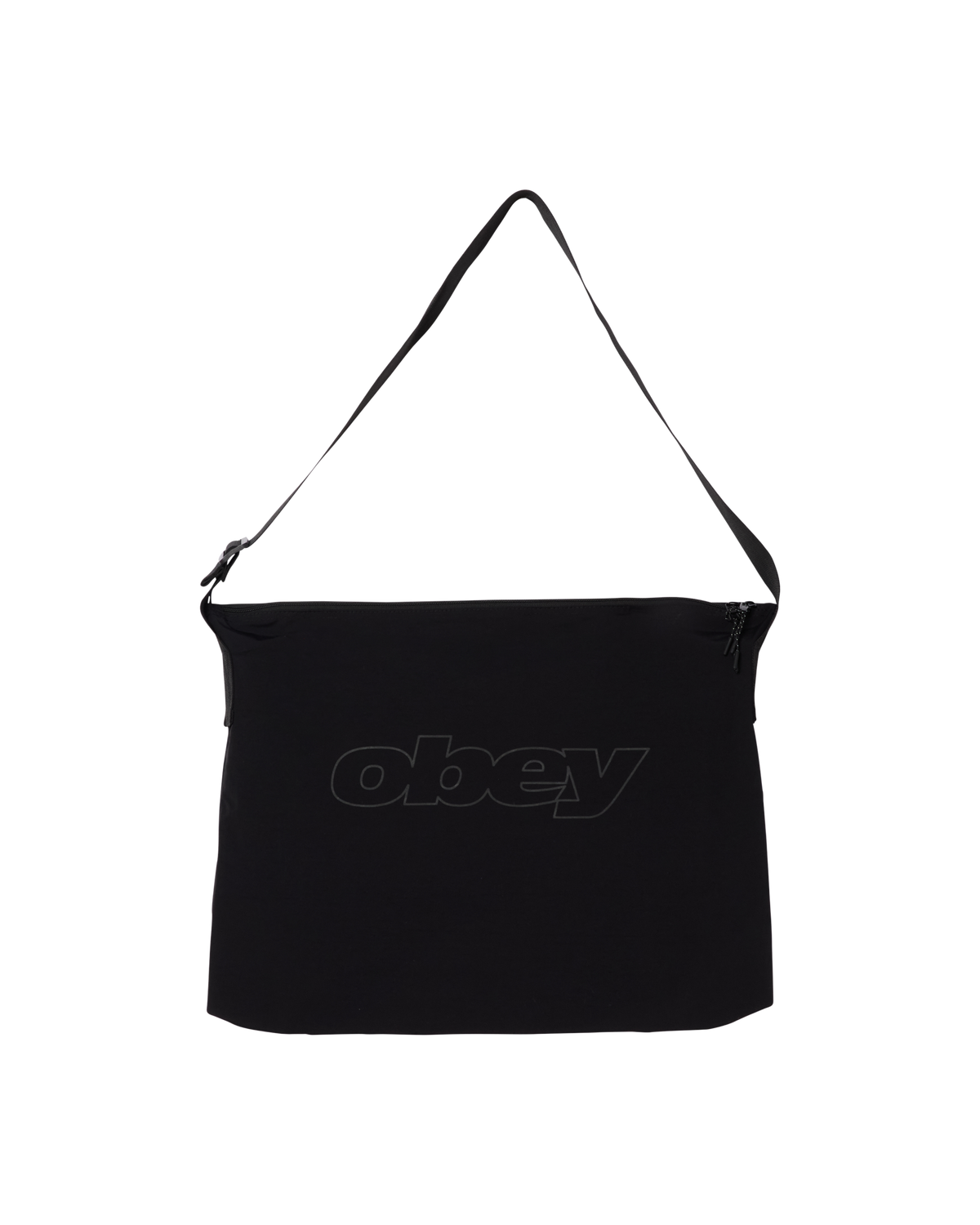 EXPLORER MESSENGER BAG - BLACK