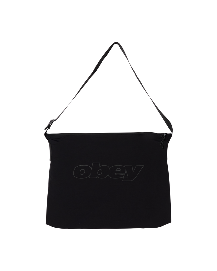 EXPLORER MESSENGER BAG - BLACK