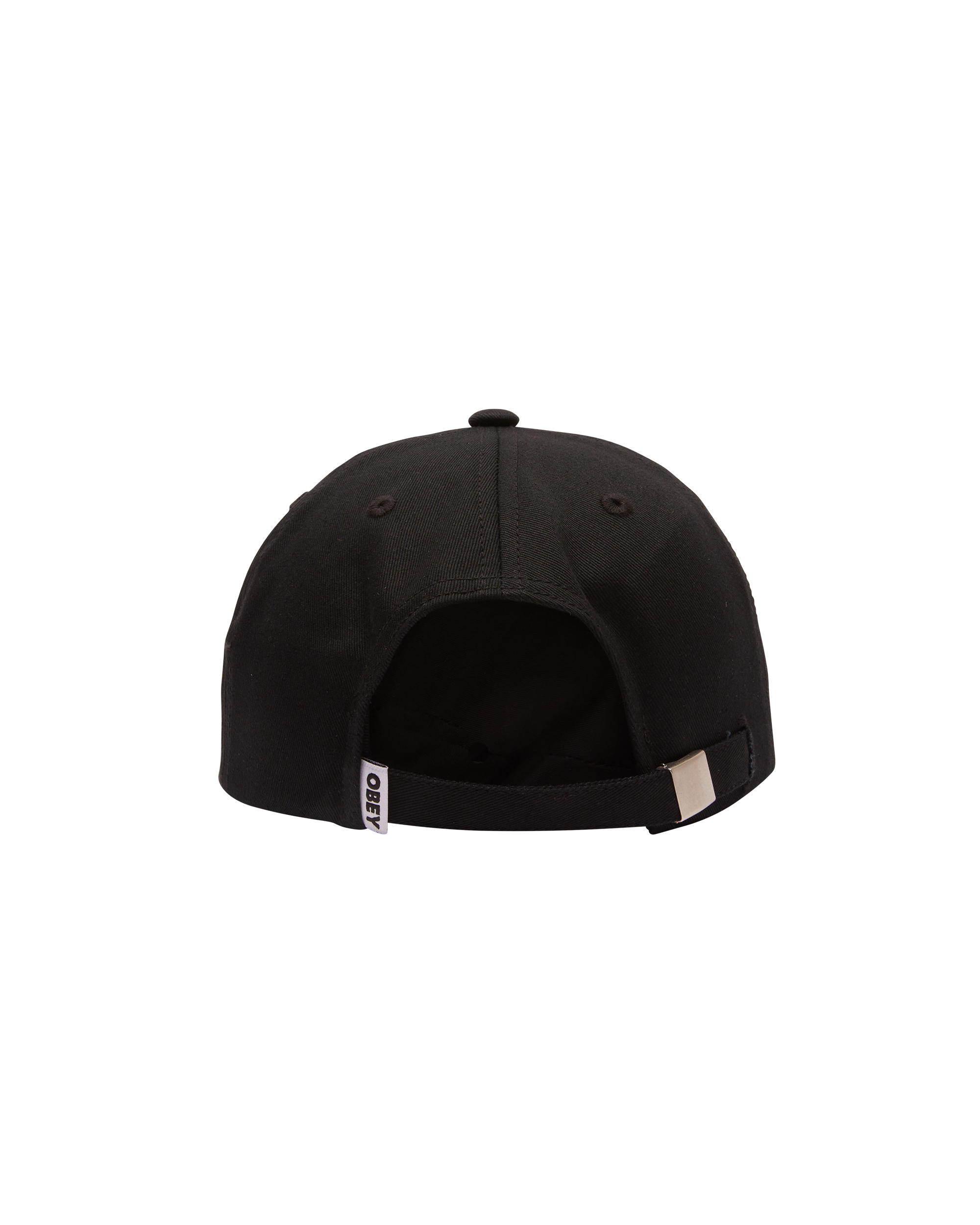 ICON PATCH 6 PANEL STRAPBACK - PIGMENT BLACK