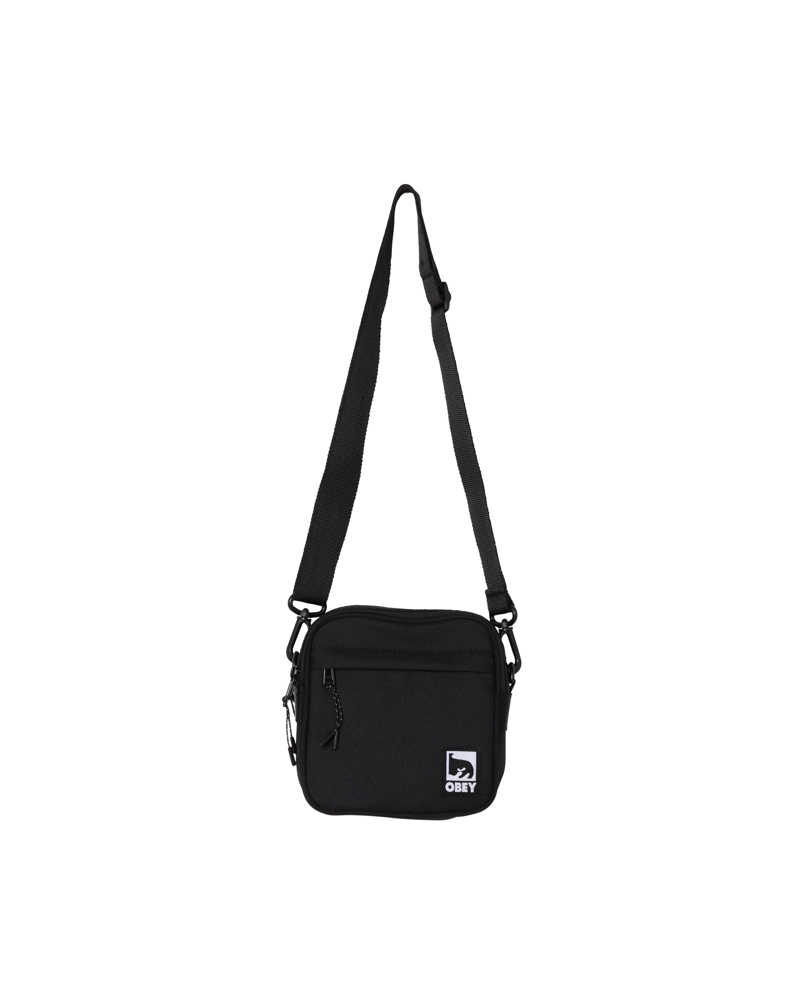 HALF EYE CROSSBODY BAG - BLACK