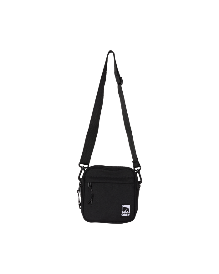 HALF EYE CROSSBODY BAG - BLACK