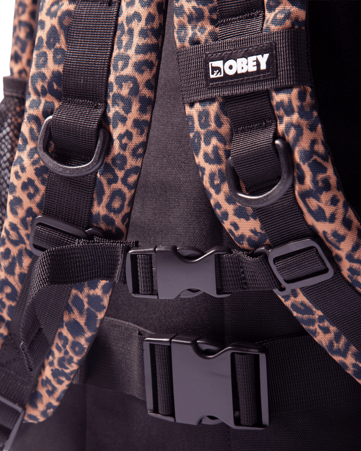 OBEY COMMUTER BACKPACK - LEOPARD