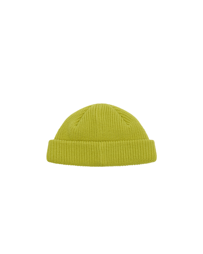 MICRO BEANIE - CHARTREUSE