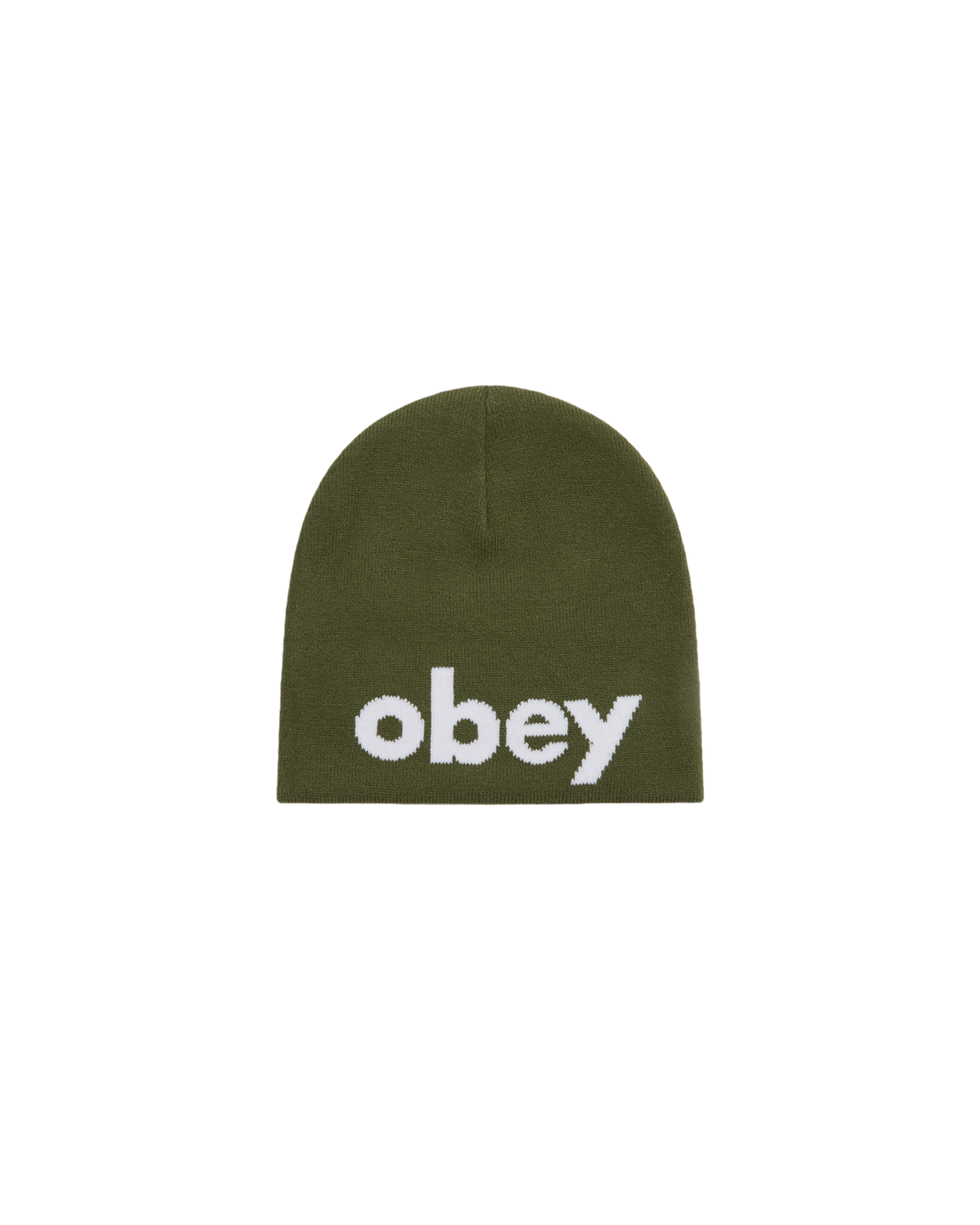 LOWERCASE BEANIE - BRONZE GREEN