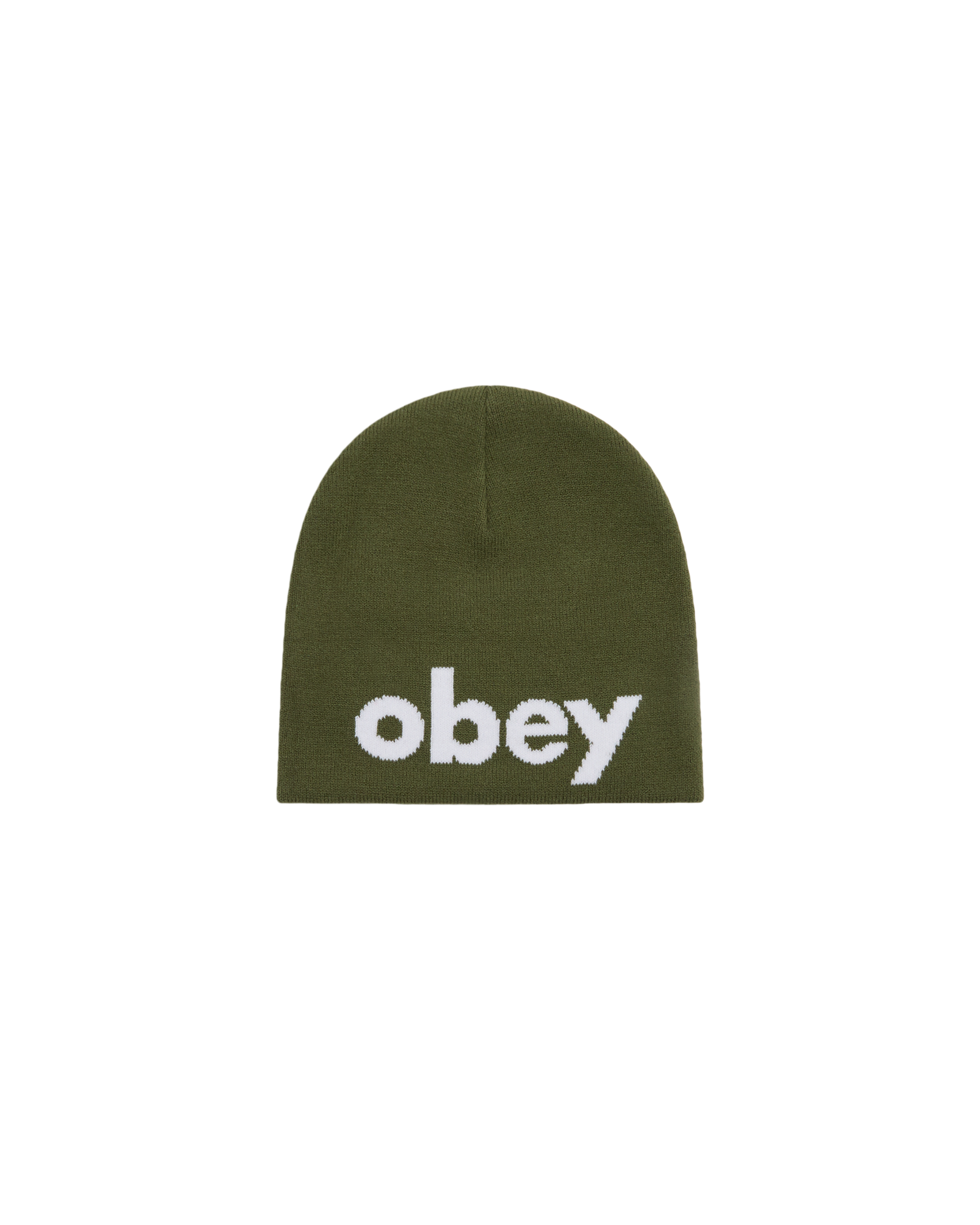 LOWERCASE BEANIE - BRONZE GREEN