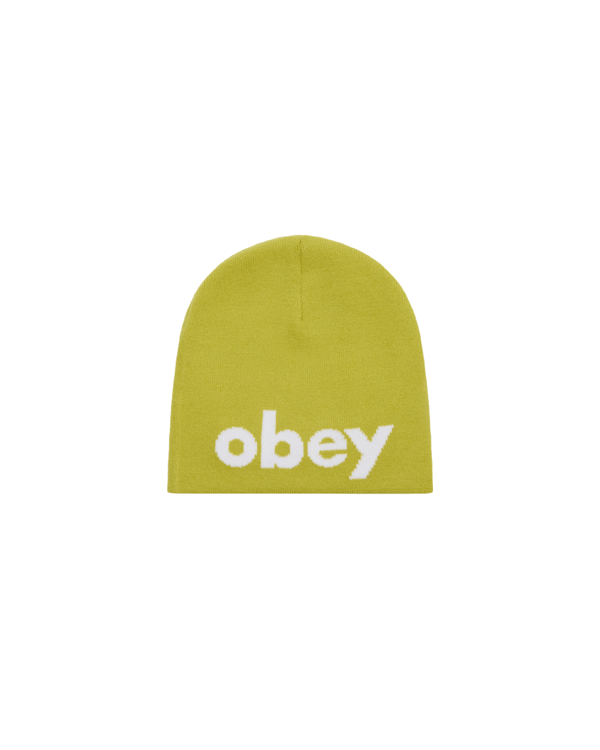 LOWERCASE BEANIE - CHARTREUSE