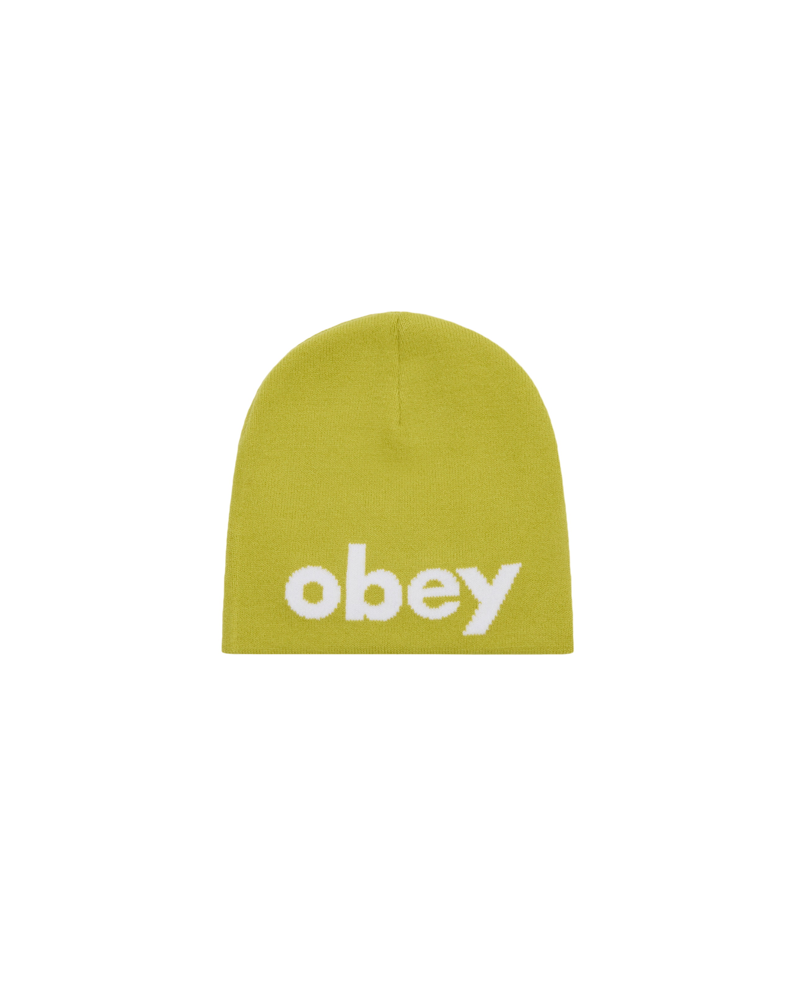 LOWERCASE BEANIE - CHARTREUSE